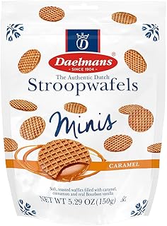 Daelmans Caramel Mini Stroop Wafer, 5.29 Ounces (Pack Of 10)