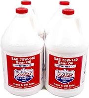 Lucas Oil Products 10122 Synthetic 75w140 Trans/Diff Lube, 4 Quart, 1 Pack