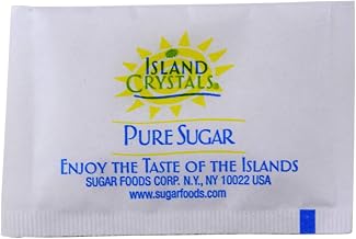 Island Crystal Sugar Packet by Sugar Foods – Pack of 2000