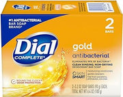 Dial Gold Antibacterial Deodorant Soap, 2 Pack, Total Net Wt 6.4 oz