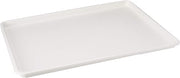18 x 26 Inch Plastic Tray White | Dishwasher safe, BPA-free, NSF certified for safety, Dependable construction, Great for Appetizers, Desserts and Catering