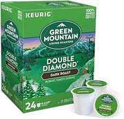 Keurig Green Mountain Coffee Roasters Double Diamond Dark Roast Coffee 24 Single Serve K-Cups