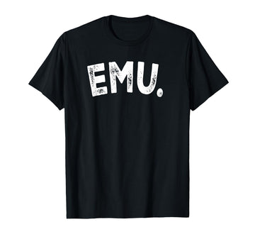 Emu. T-Shirt by Emu. - Style – Black, Model 2W2XFJWZRQY