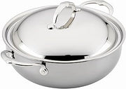 Hestan NanoBond Collection - Stainless Steel Dutch Oven, Induction Cooktop Compatible, 5 Quart