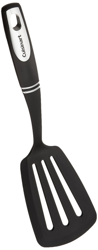 Metropolitan Collection Slotted Turner by Cuisinart – One Size, Nylon, Black, Model CTG-12-LT