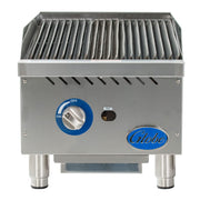 Globe 15" Commercial Restaurant Gas Radiant Charbroiler - 1 Burners by Globe Food Equipment – Cast Iron, Model GCB15G-CR