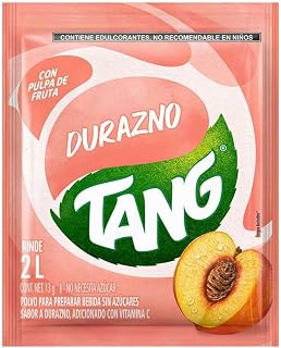 Kraft 3 X Tang Durazno Flavor No Sugar Needed Makes 2 Liters of Drink 15g From Mexico