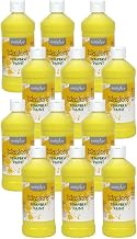 Little Masters® Tempera Paint, Yellow, 16 oz., Pack of 12