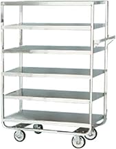 Manufacturing Lakeside 548 NSF HD Stainless Steel 6 Shelf Truck 3 Edges Up 700 Lb Cap