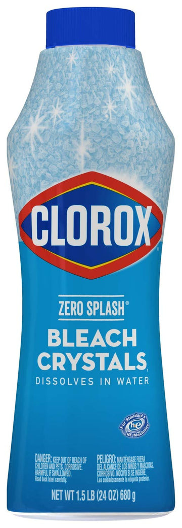 Zero Splash Bleach Crystals 24 oz by Clorox – 24 oz (1.5 lb) 680 g"