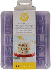 Wilton Cut-Outs Alphabet & Numbers Cutters Set/42