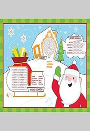 Creative Converting Christmas Acivity Placemats | Multicolor | 8 Pcs.