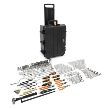 185 Piece GMTK Tool Kit in Foam w/Tool Carrier by GEARWRENCH – Chrome Vanadium Steel, Chrome, Model GWGMTK185