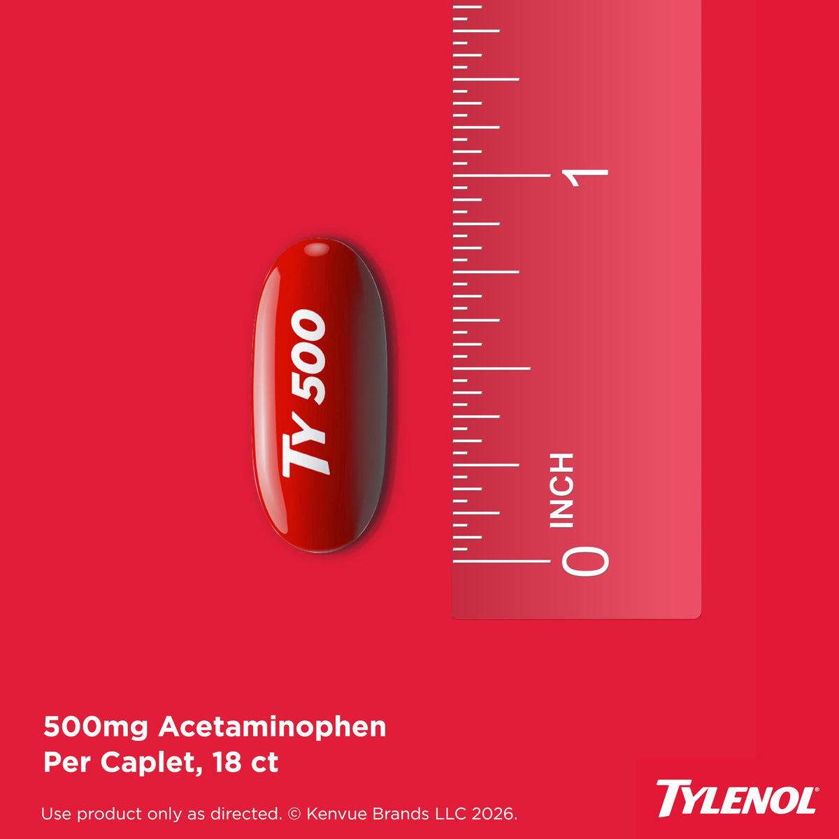 Extra Strength Liquid Gels by Tylenol – 18, White
