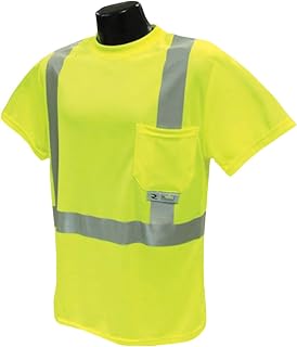Radians unisex adult St11 LG GRN Safe Tee Shirt, Green, Large US