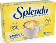 SPLENDA Zero Calorie Sweetener, 100 Count Packets | 100 Count