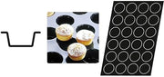 Matfer Bourgeat Silicone Flexipan Mini Muffin Pan, 40 Cups 336023