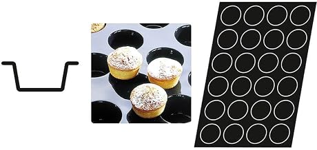 Matfer Bourgeat Silicone Flexipan Mini Muffin Pan, 40 Cups 336023