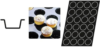 Matfer Bourgeat Silicone Flexipan Mini Muffin Pan, 40 Cups 336023