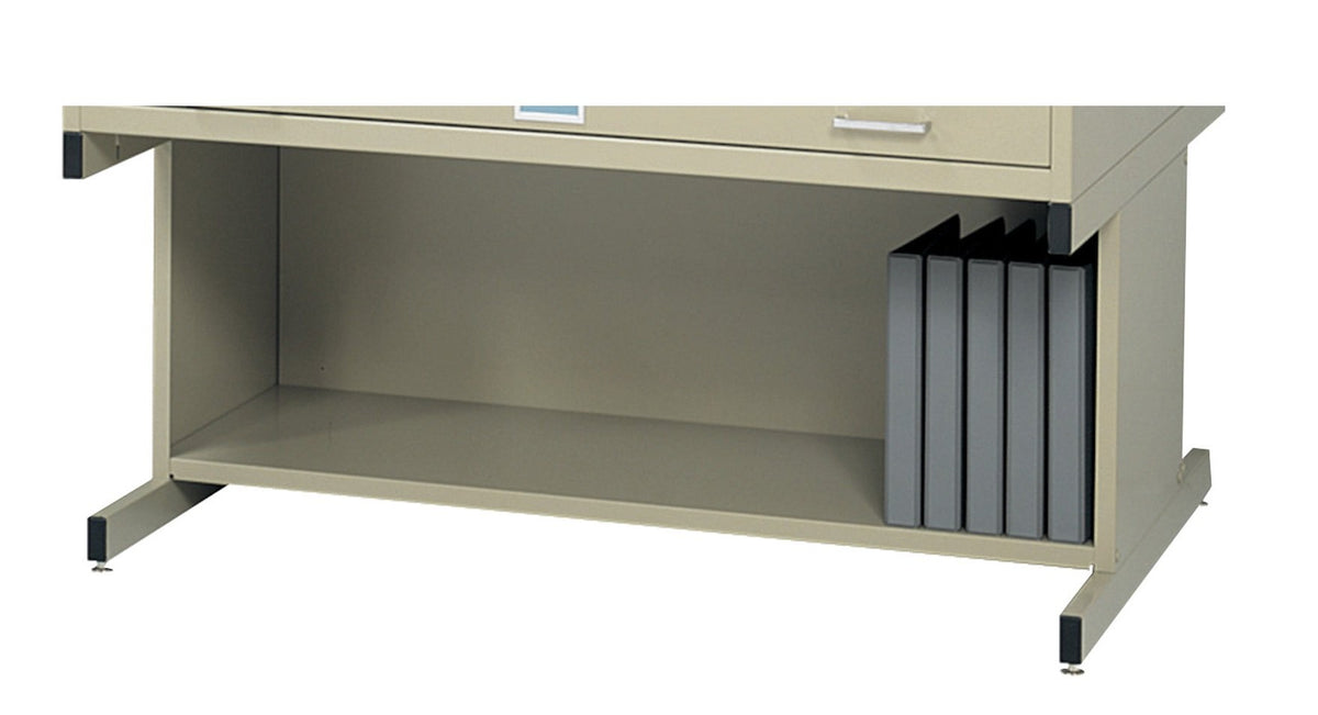 Safco Tropic Sand / High Base / 1 Flat & Vertical Files