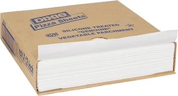Dixie Parchment Silicon-Coated Pizza Sheet by GP PRO (Georgia-Pacific), White, 27S12, 12" L x 12" W, (Case of 1,000)