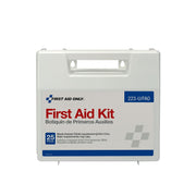 223-U OSHA-Compliant First Aid Kit by First Aid Only – 2.5" x 8.4" x 9", Plastic, White, Model 223UFAO