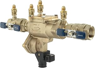 Febco LF860 RPZ Backflow Preventer Assembly, Lead-Free Bronze, 3/4" NPT