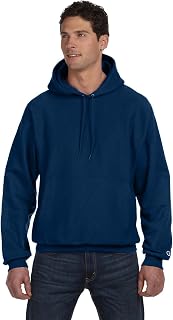 Champion Mens Reverse Weave Hood, L, Team Navy