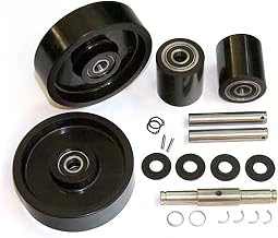 GPS Complete Wheel Kit for Manual Pallet Jack - Fits Clark, Model # CJ55