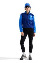 Yumiori Quarter Zip Jacket by The North Face – Polyester, Bold Blue/Active Blue, Model NF0A8E89