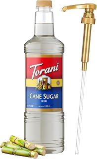 Torani Pure Cane Sugar Syrup 1L with Pump – Coffee, Teas & Cocktails