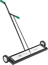Global Industrial 36"W Heavy Duty Magnetic Sweeper With Release Lever