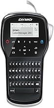 DYMO 1815990 LabelManager 280, 2 Lines, 4w x 2 3/10d x 7 9/10h (DYM1815990)