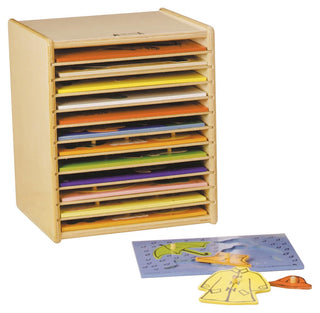 Puzzle Case by Jonti-Craft – Standard, Wood, Natural Wood, Model 0602JC