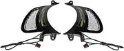 Custom Dynamics Dynamic LED Vent Inserts for 2015-2020 Road Glide Motorcycles - Black with Black Mesh
