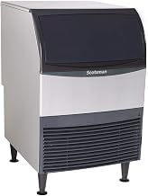 Scotsman UN324W-1 24" Water-Cooled Nugget Undercounter Ice Maker Machine with 80 lb. Storage Capacity, 340 lbs/Day, 115v, NSF