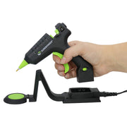 Cordless/Corded High Temperature Mini Hot Glue Gun (CL-195F) With Adtech 100ct-2pk 2-100ct High Temp Mini Size Glue Sticks by Surebonder – Clear