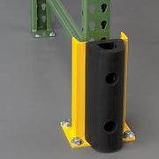 Steel Rack Guard With Rubber Bumper