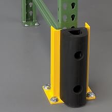 Steel Rack Guard With Rubber Bumper
