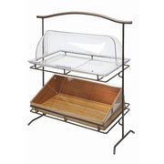 Bin with Lid by CAL-MIL – 20", Bamboo, Model 1332-12-60
