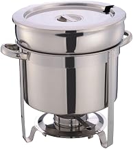 HUBERT Serving Soup Server 11 3/5 Quart Stainless Steel - 14 3/16" L x 11 3/8" W x 13" H