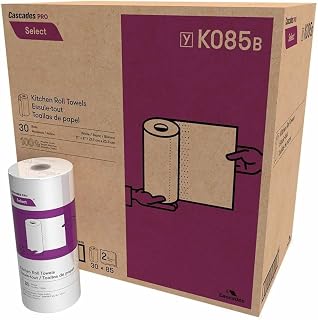 CascadesPROSel Kitchen Roll Towel 11x8Wh, 30 CT