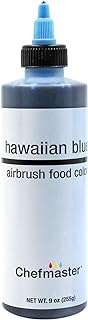Chefmaster Airbrush Spray Food Color, 9-Ounce, Hawaiian Blue,751704 3186