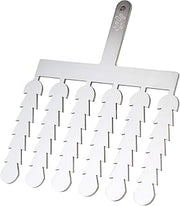 Martellato 20FH06 Frank Haasnoot Chocolate-Decoration Tool, 4-3/4 Inch Petal Eclair Comb