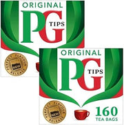 PG Tips Tea Bag, 160-Count Boxes (Pack of 2)