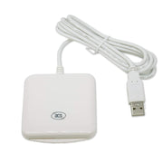 USB ACR38_I1 CAC PC/SC Contact Smart Chip IC Card Reader Writer Support ISO7816 A B C Memory Cards with 2PCS SLE4442 Chip Card by xcrfid – white