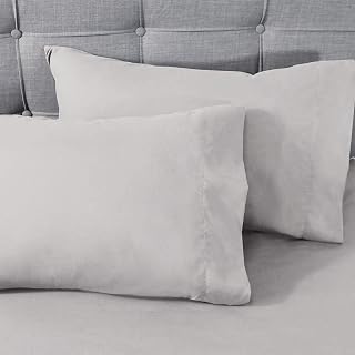 4PCs King Size Sheets Set 800 Thread Count 100% Cotton Sheet Sets, Silver King Size Sheet Set, Long-Staple Combed Pure Natural Cotton Best Bed Sheets for Bed (16'' Deep Pocket)
