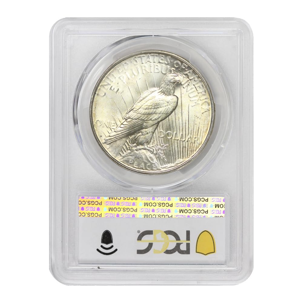 1926 D American Silver Peace Dollar MS-66+ PQ Approved $1 PCGS/CAC MS66+ by MINT STATE GOLD – Silver