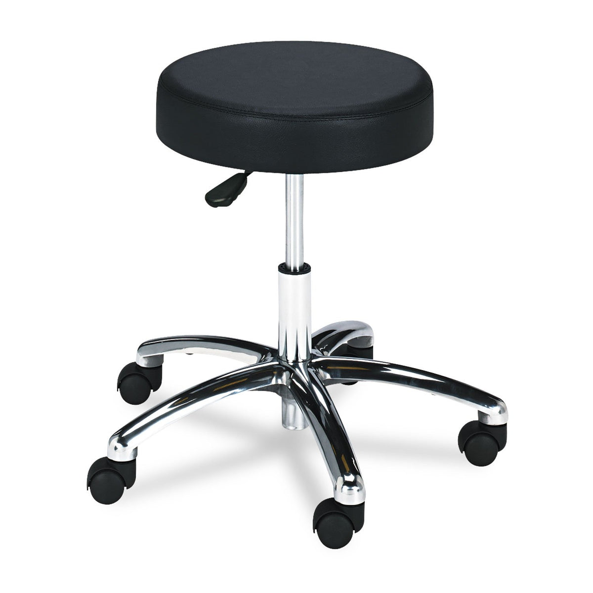 Lab Stool by Safco – unspecified, aluminum, Black, Model 3431BL