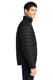Men's Horizon Puffy Insulated Winter Jacket by Port Authority – XX-Large, Deep Black, Model J364